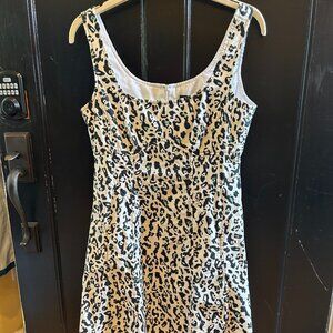 Nanette Lepore Animal Print A line dress!